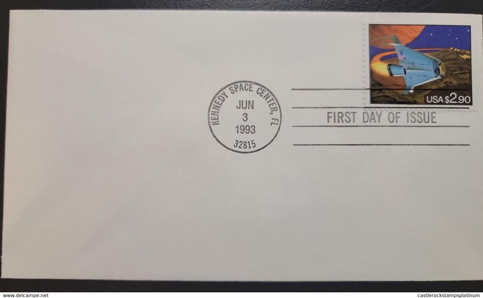 O) 1993 UNITED STATES - USA. KENNEDY SPACE  CENTER, FDC XF - 1991-2000