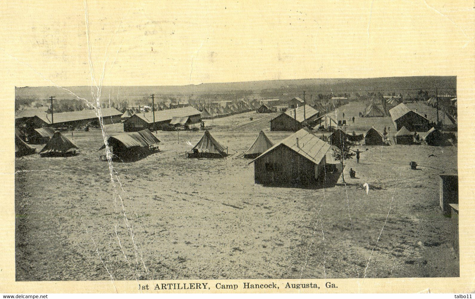 1st  Artillery, Camp Hancock - Augusta - Augusta