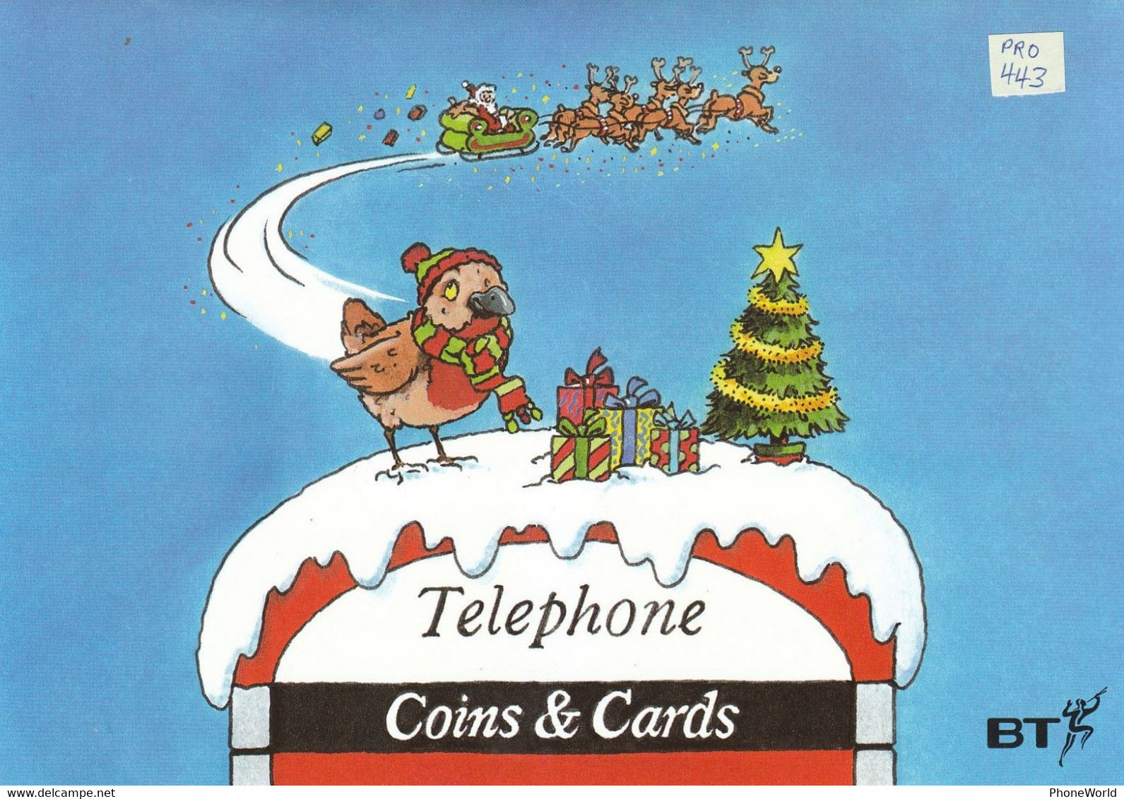 UK, Season's Greetings From BT. Only Folder/Dépliant Vide Christmas 1998, RR - Andere & Zonder Classificatie