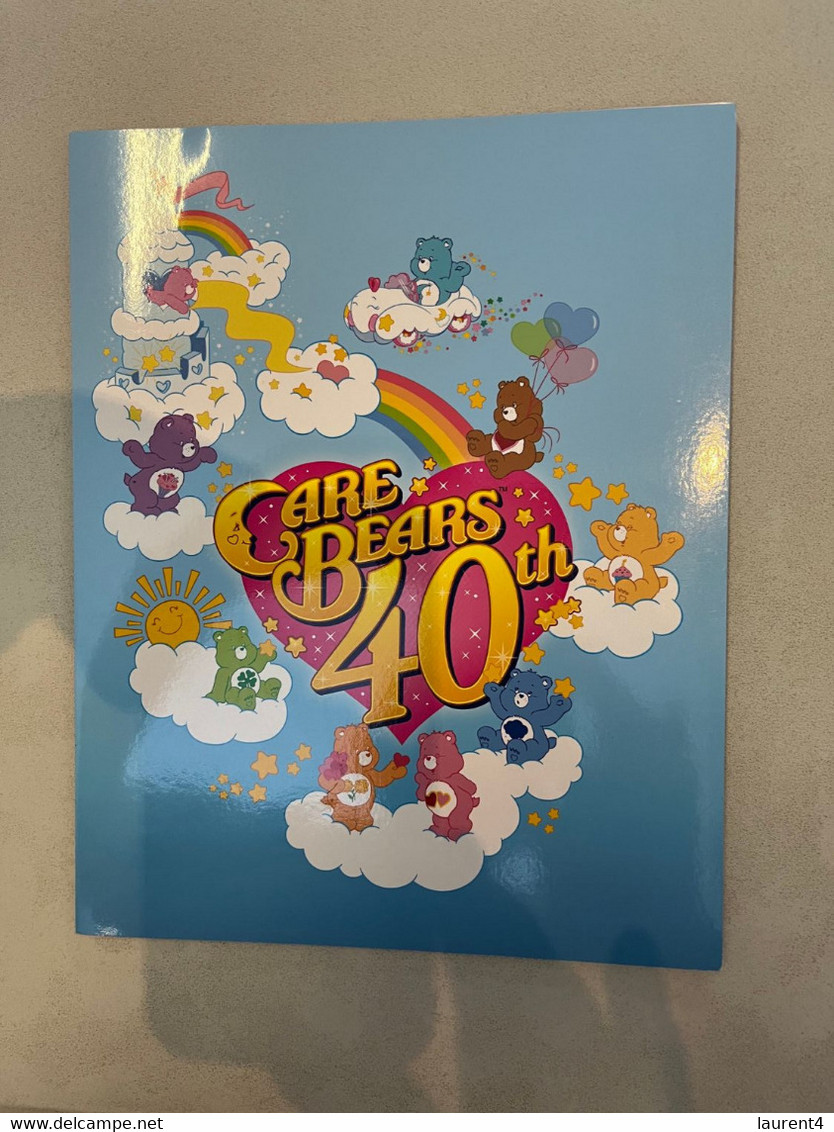 (folder 15-12-2022) Australia Post - Care Bears 40th Anniversary (with 1 Cover) Postmarked 19 July 2022 - Presentation Packs