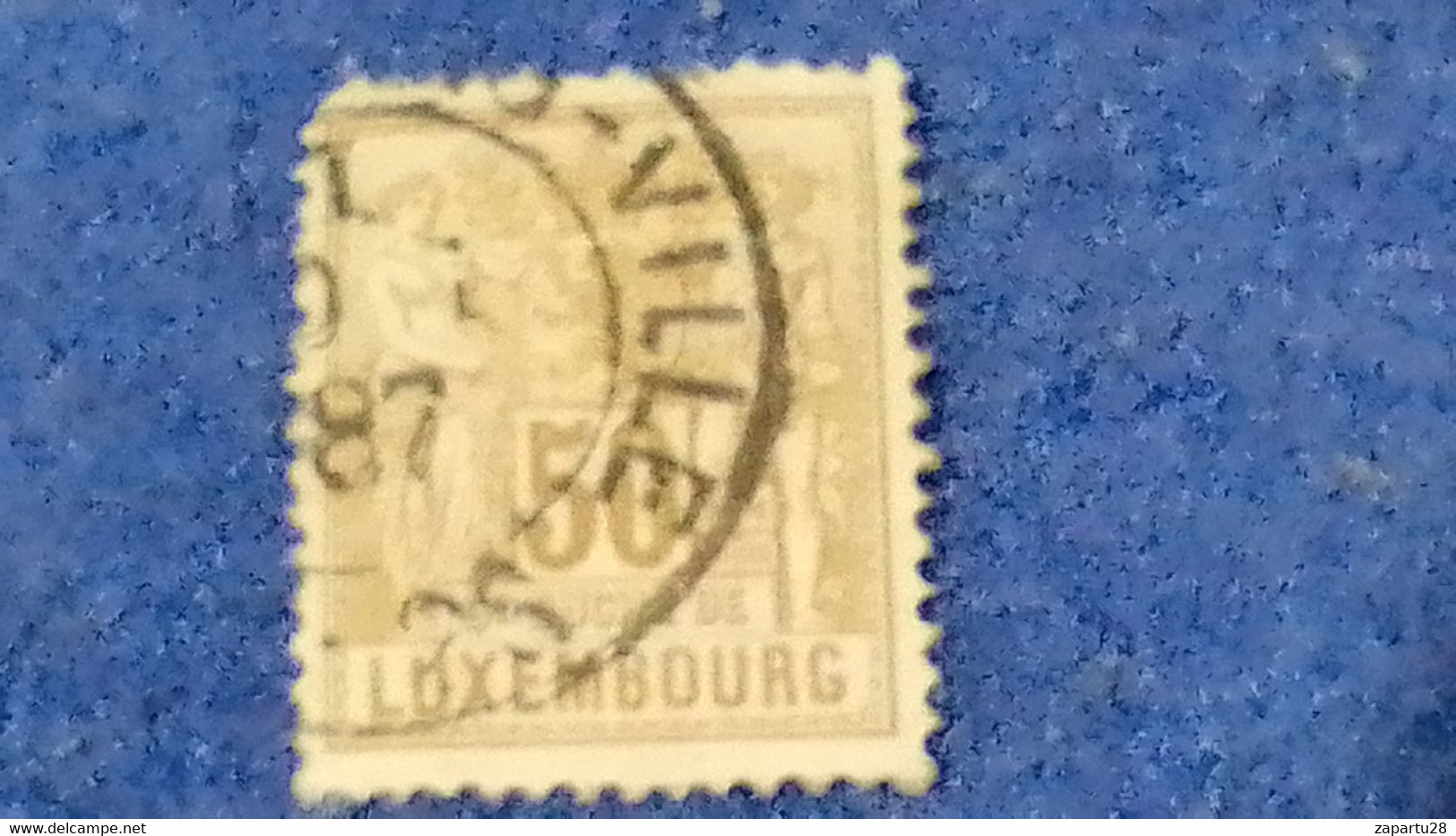 LÜKSEMBURG-1852-1916- GRAND DÜKE ADOLF 1C.DAMGALI - 1895 Adolphe Right-hand Side