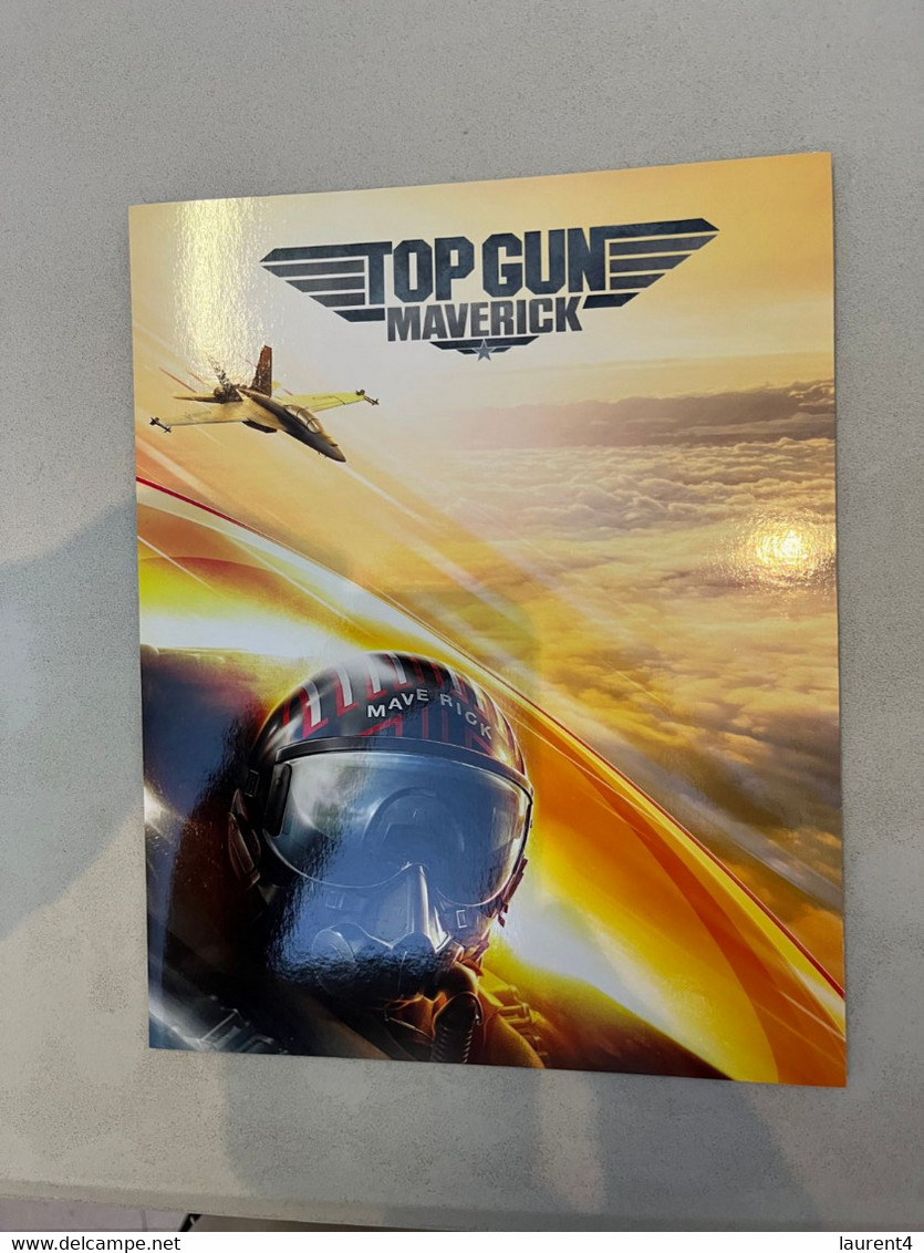 (folder 15-12-2022) Australia Post - TOP GUN  Maverick (new Movie) (with 1 Cover) Postmarked 26 October 2021 - Presentation Packs