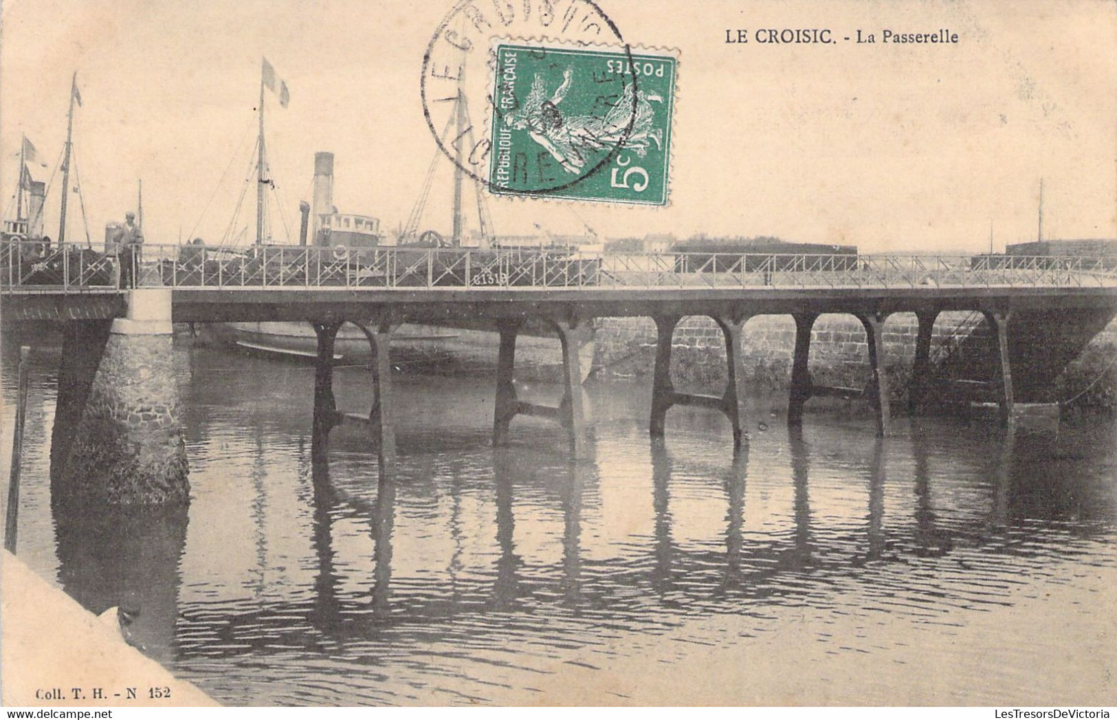 CPA - France - 44 - PORNIC - La Passerelle - Coll TH N°152 - Pornic