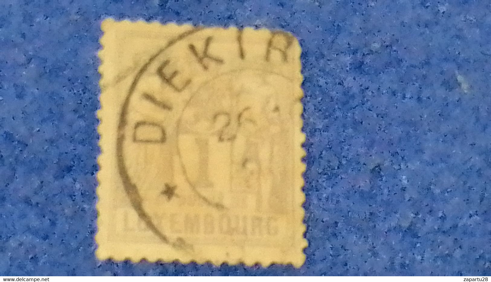 LÜKSEMBURG-1882 1C. DEFİNETİVE ISSUE   DAMGALI - 1882 Allegory