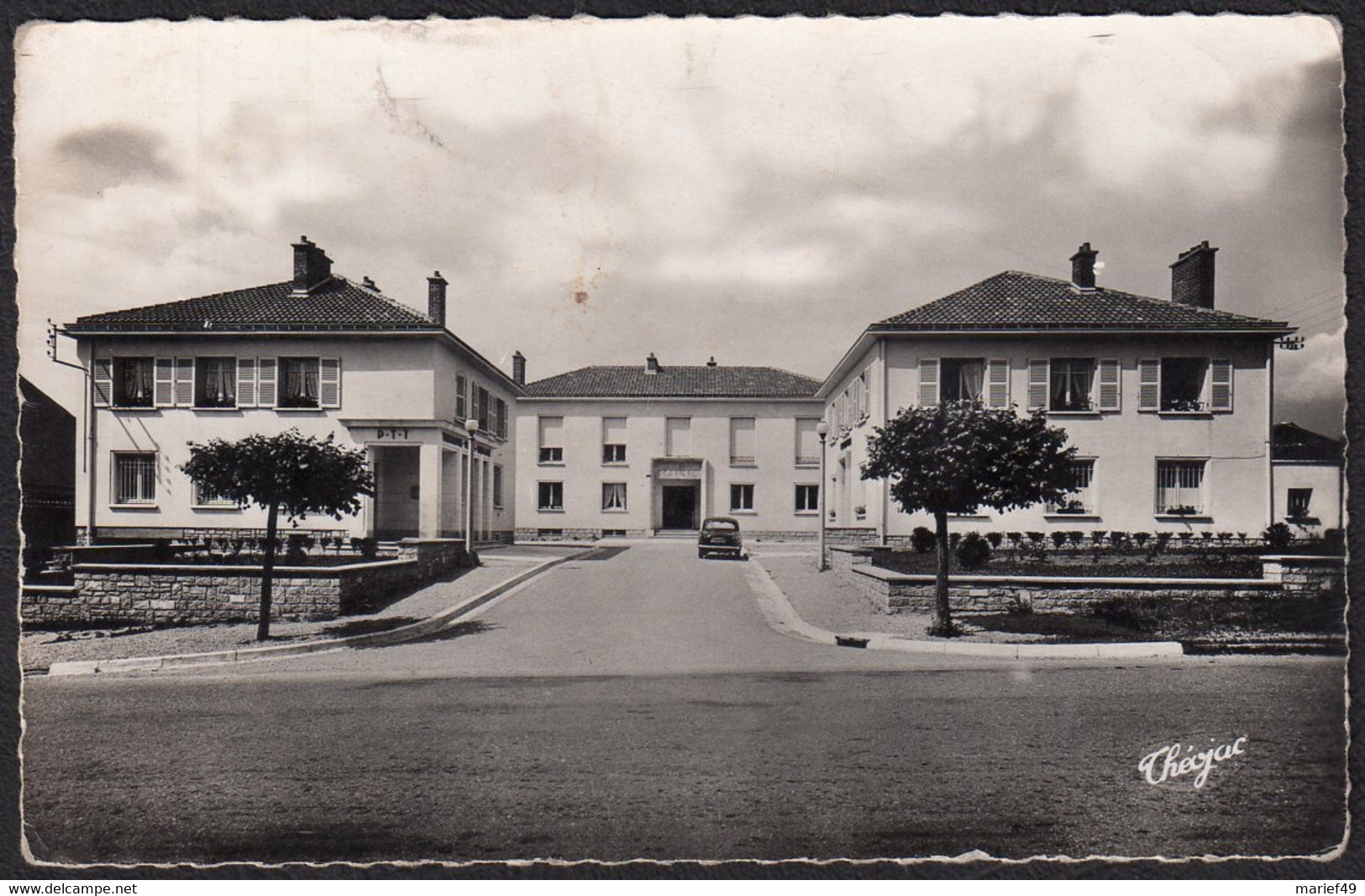 MÉZIÈRE SUR ISSOIRE (87) POSTE, MAIRIE, PERCEPTION - Meziere Sur Issoire