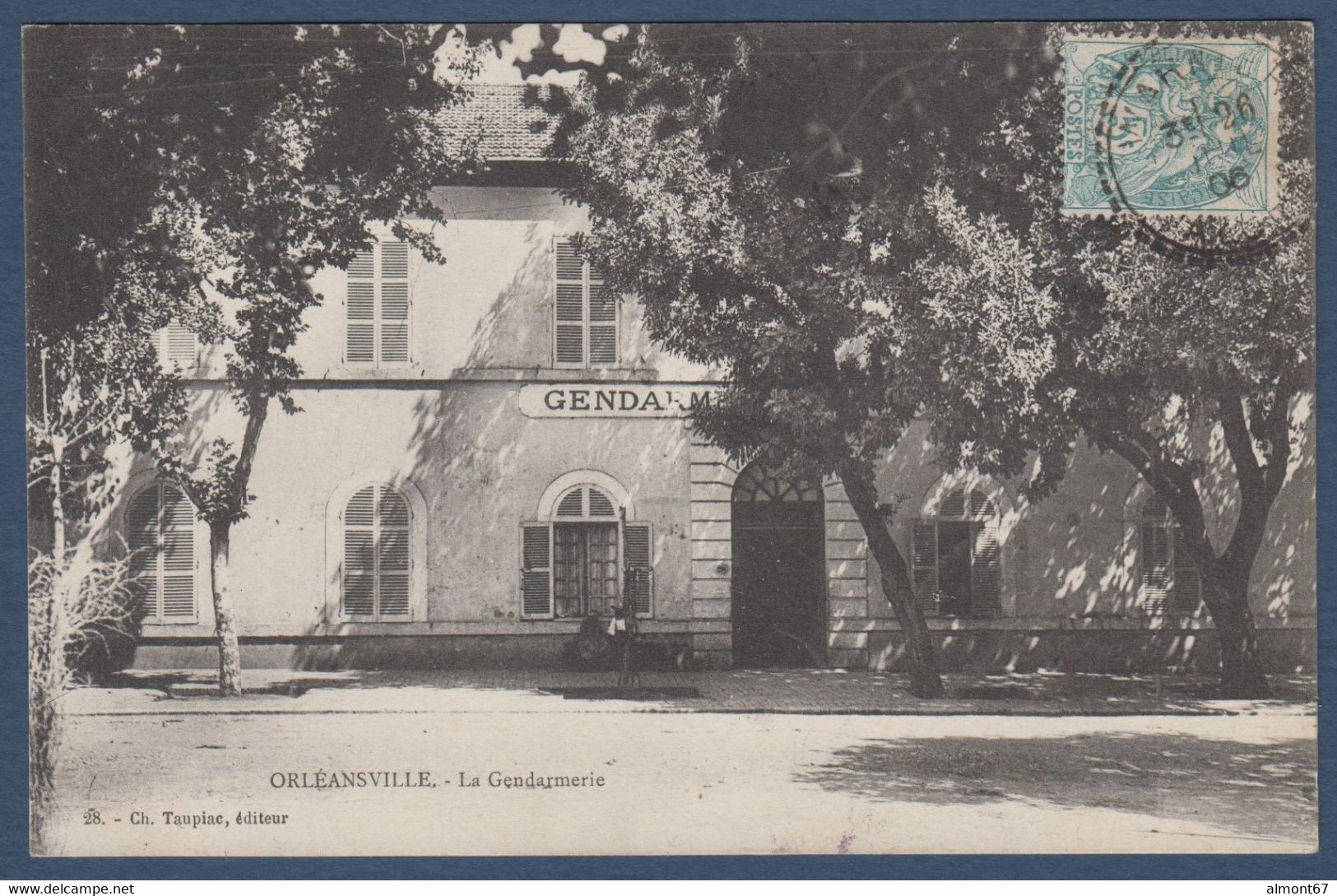 ORLEANSVILLE - La Gendarmerie - Chlef (Orléansville)