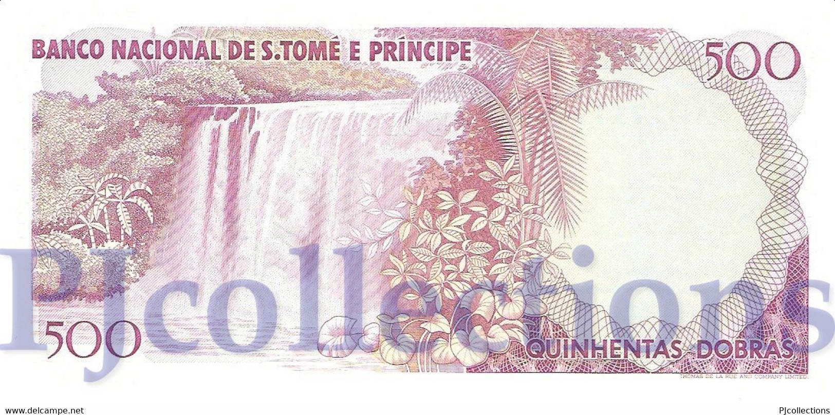 SAINT THOMAS & PRINCE 500 DOBRAS 1989 PICK 61 UNC - Sao Tomé Et Principe