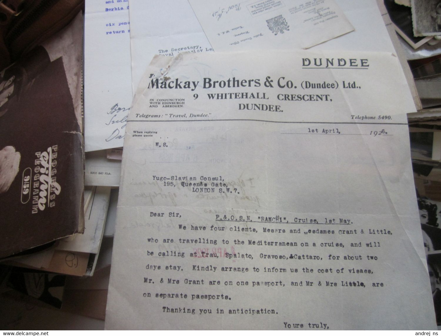 Dundee Mackay Brothers Co Ltd - Royaume-Uni