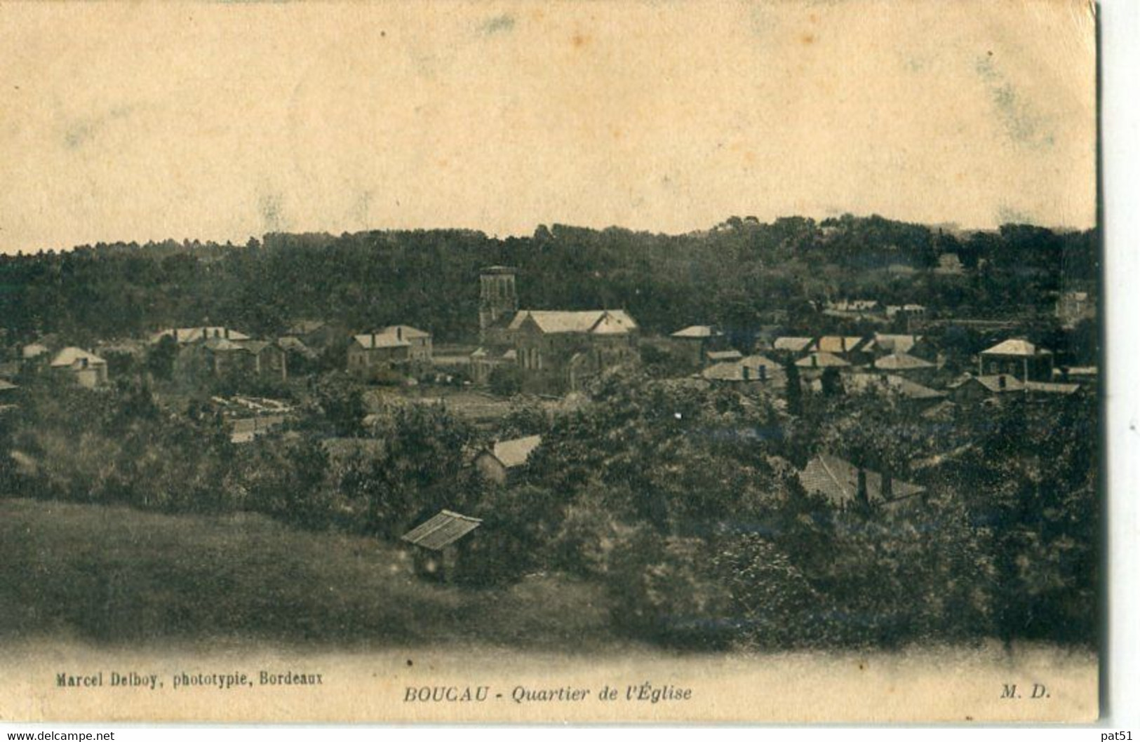 64 - Boucau : Quartier De L' Eglise - Boucau