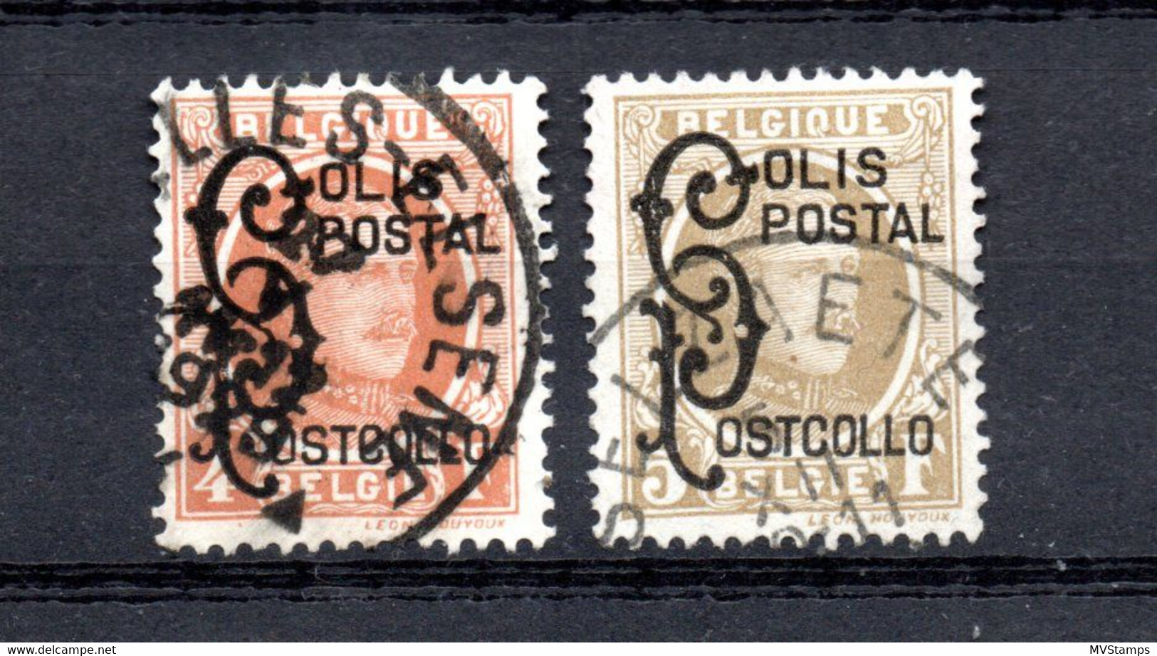 Belgie 1928 Postpaketzegels 1/2 Colis Postal Mooi Gebruikt - Reisgoedzegels [BA]