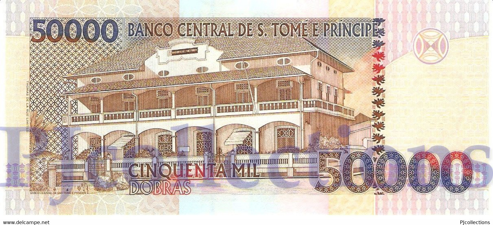 SAINT THOMAS & PRINCE 50000 DOBRAS 2004 PICK 68c UNC - Sao Tomé Et Principe