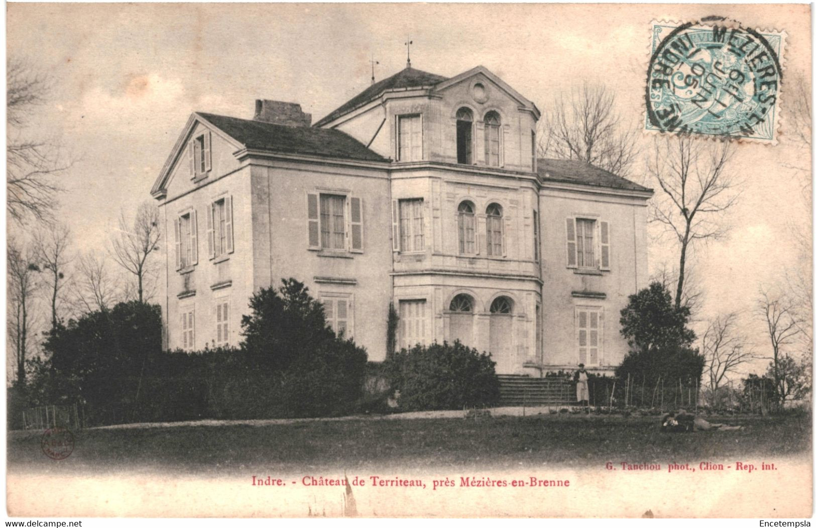 CPA Carte Postale France Mézières Château De Territeau 1905  VM60533ok - Le Blanc