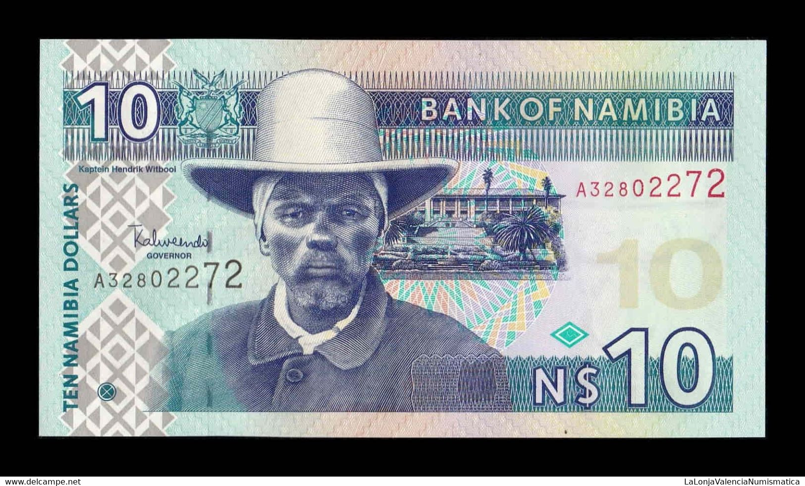 Namibia 10 Dollars 2001 Pick 4bA (2) SC UNC - Namibie