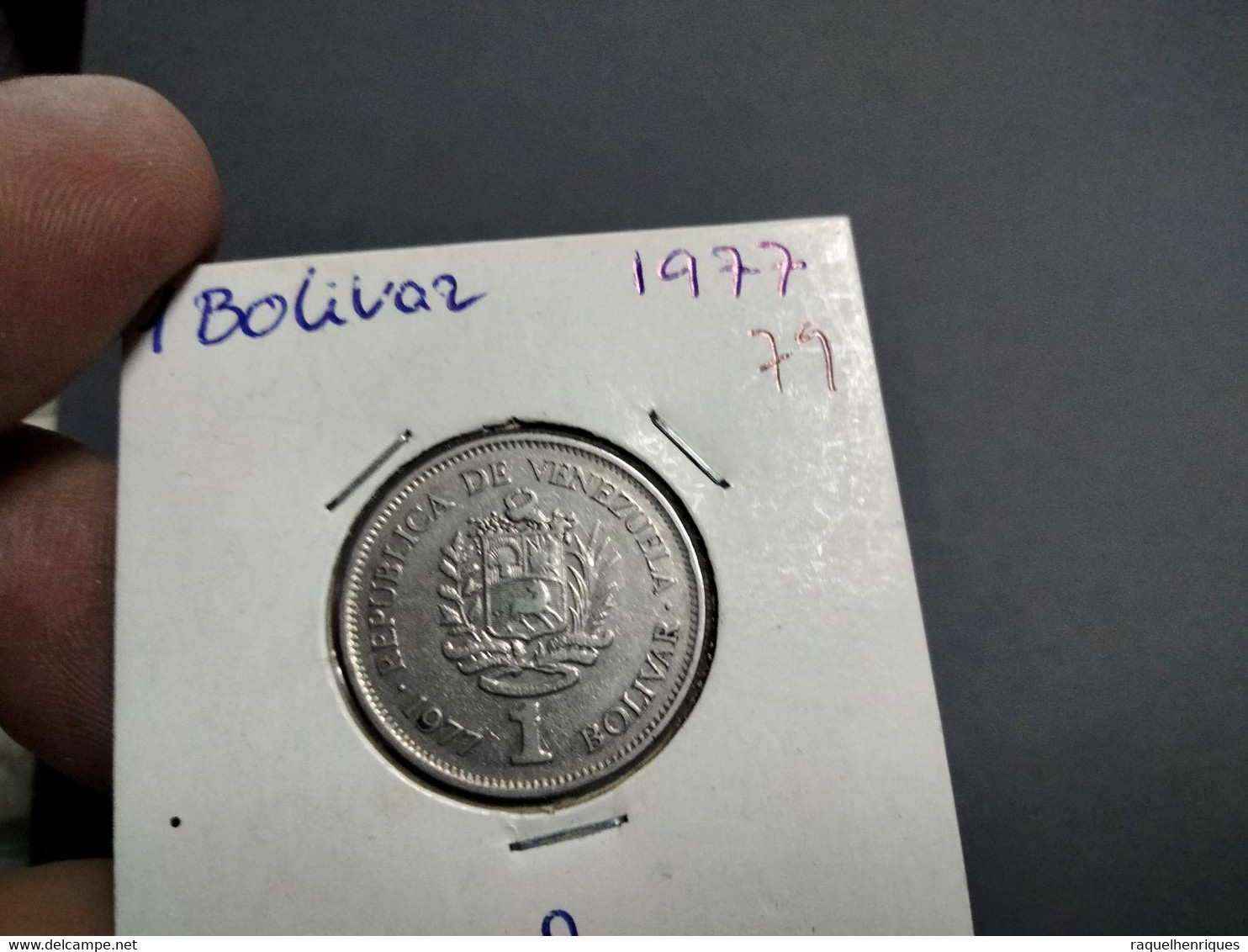 VENEZUELA 1 BOLIVAR 1977 Y# 52 (G#32-79) - Venezuela