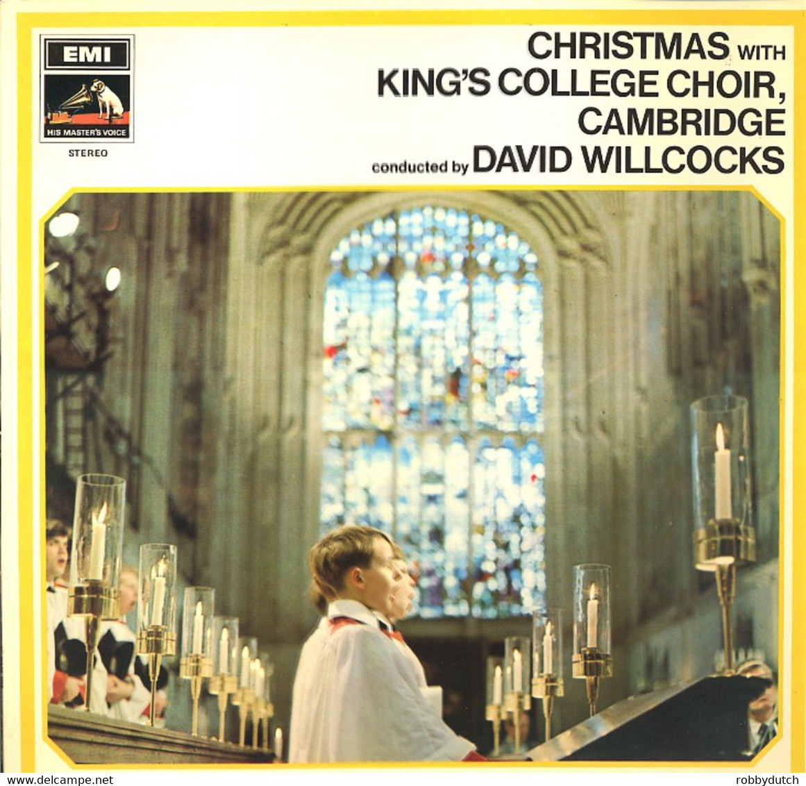 * LP *  CHRISTMAS WITH KING' S COLLEGE CHOIR, Cambridge (Holland 1976 EX-!!) - Canzoni Di Natale