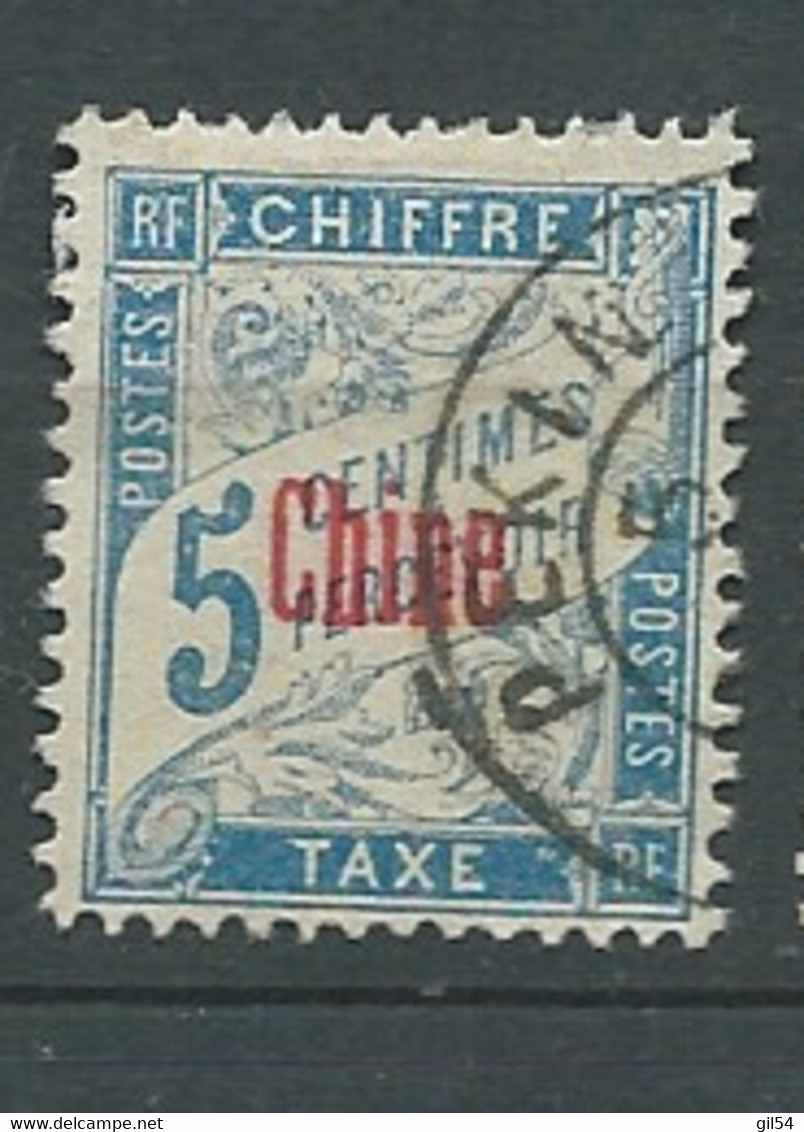 Chine -française  - Taxe  - Yvert N° 1 Oblitéré  -  AE17612 - Segnatasse