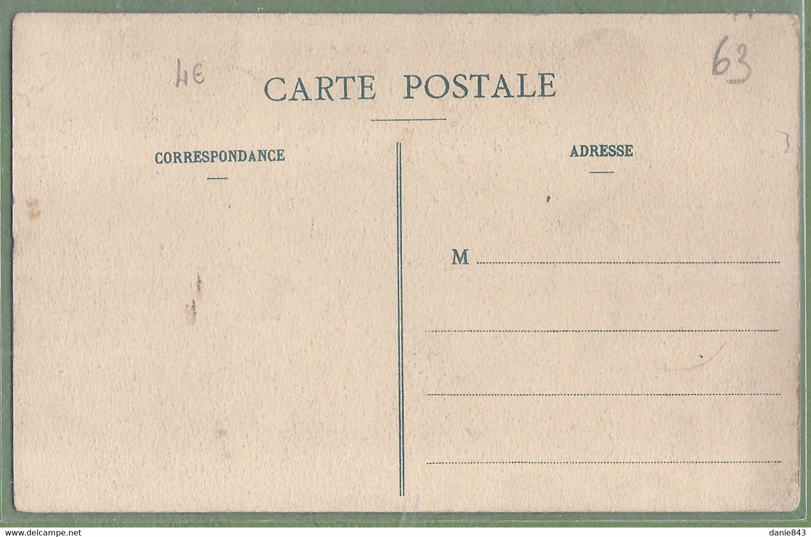 CPA Vue Peu Courante - PUY DE DOME -  OLLIERGUES - LA CHAPELETTE - Animation, Attelage - J. Goutttefangeas Photo - Olliergues