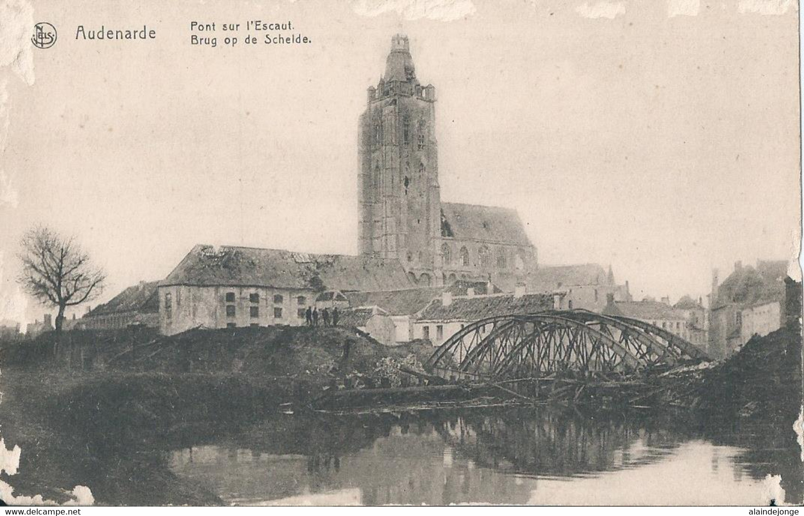 Oudenaarde - Audenarde - Pont Sur L'Escaut - Brug Op De Schelde - 1922 - Oudenaarde