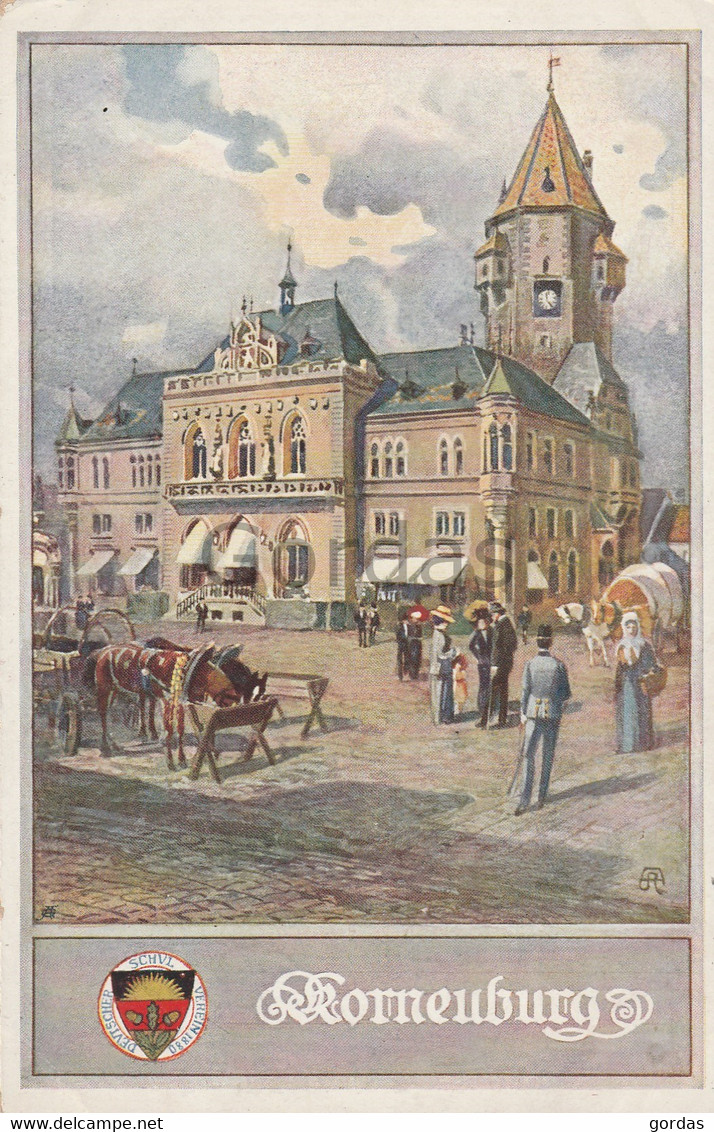 Austria - Korneuburg - Illustrateur A.R. - Carriage - Korneuburg