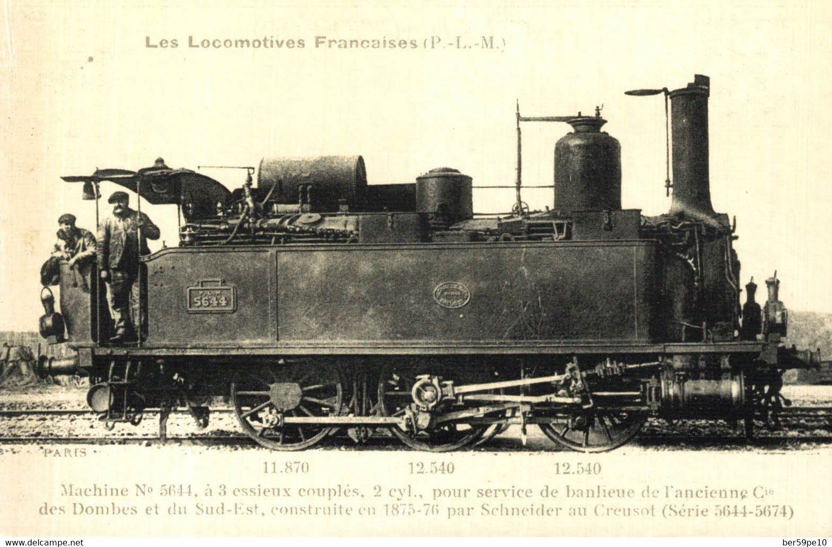 CARTE D'AUTREFOIS TRANSPORTS ET COMMUNICATIONS PARIS-ILE DE FRANCE SERIE 5644 A 5674 DU P.L.M. - Ile-de-France