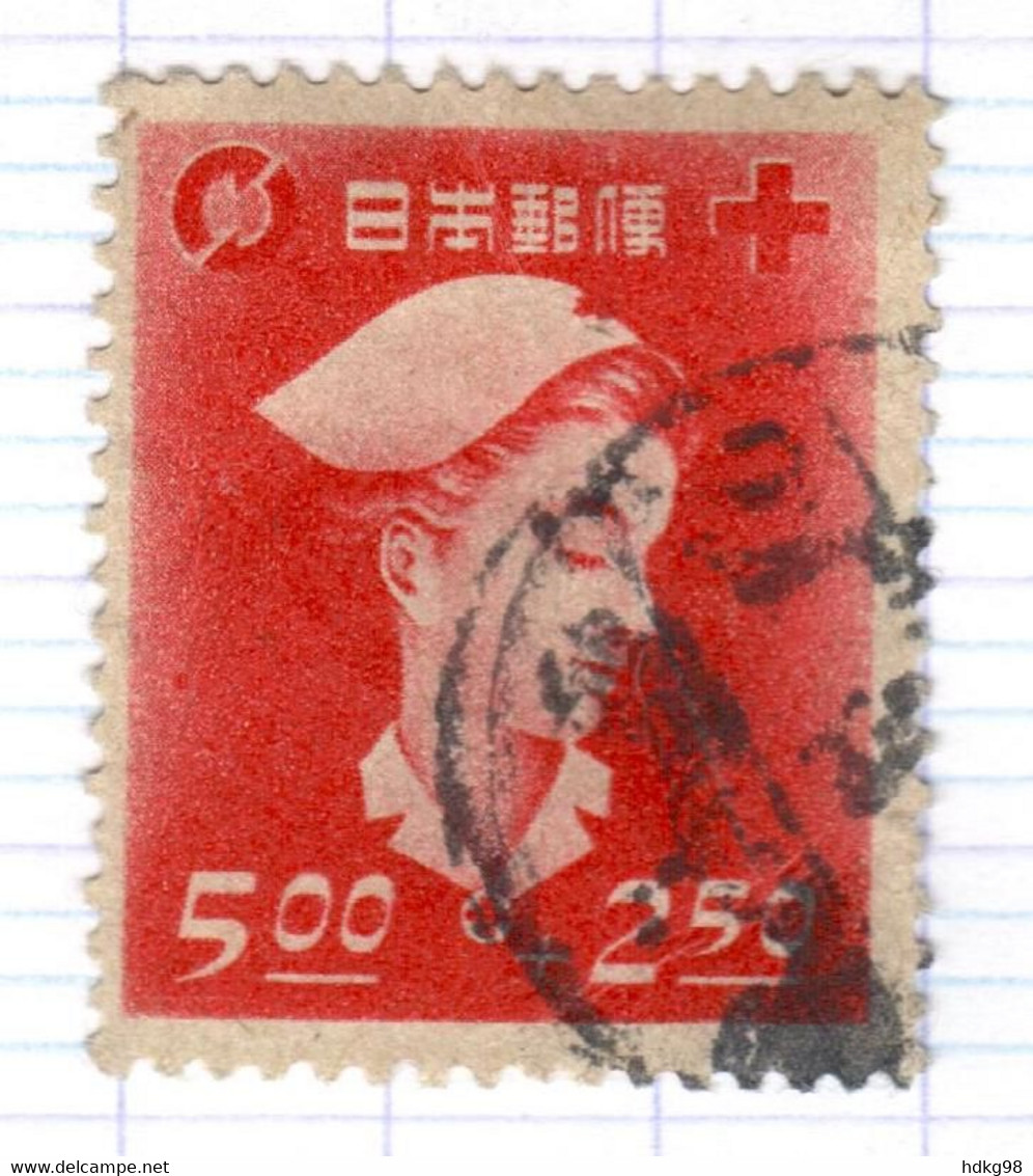 J+ Japan 1948 Mi 409 Krankenschwester - Gebraucht