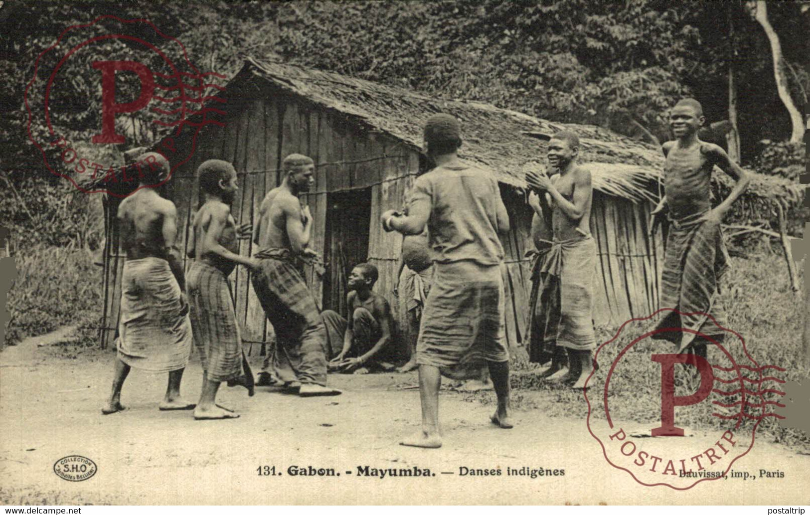 AFRICA. GABON. MAYUMBA. DANSES INDIGENES. - Gabon