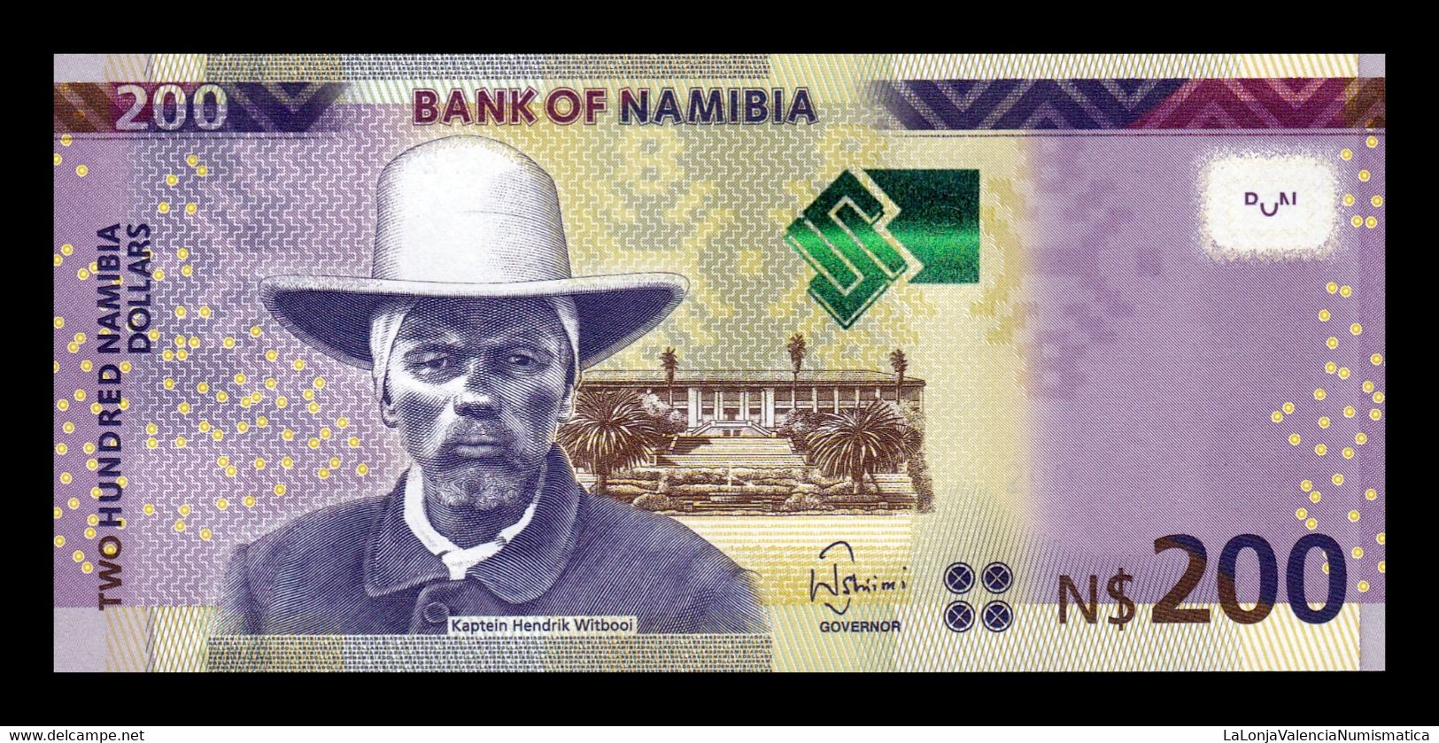 Namibia 200 Dollars 2018 Pick 15c New Date SC UNC - Namibië