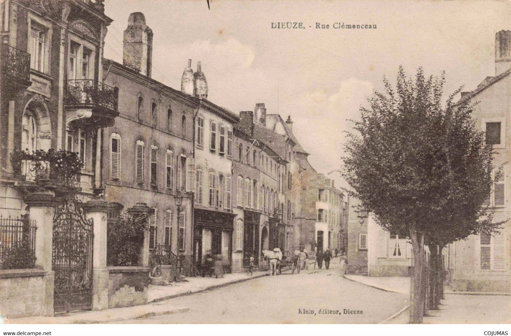 57 - DIEUZE - S01338 - Rue Clémenceau - L1 - Dieuze