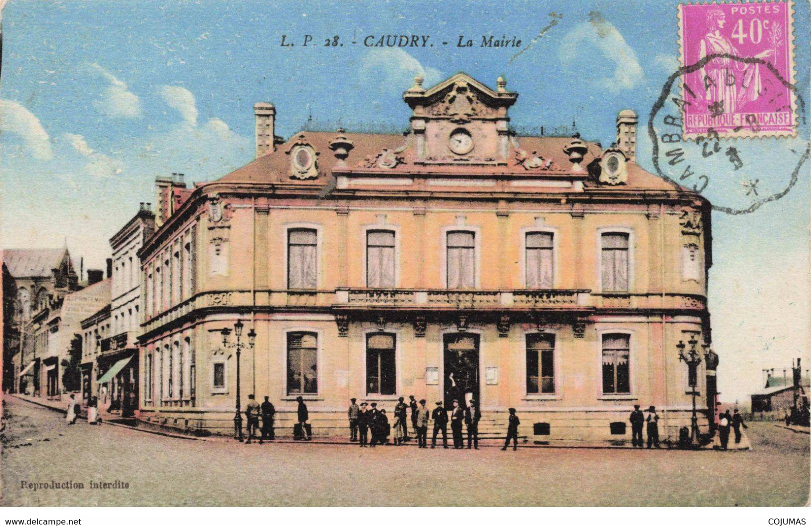 59 - CAUDRY - S01348 - La Mairie - L1 - Caudry