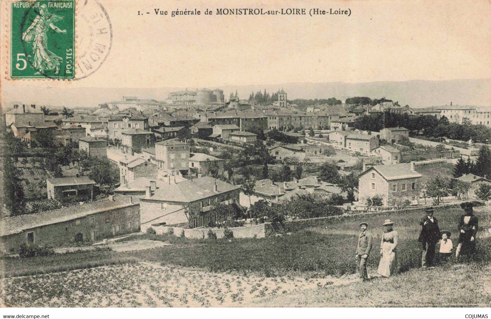 43 - MONISTROL SUR LOIRE - S03011 - Vue Générale - L1 - Monistrol Sur Loire