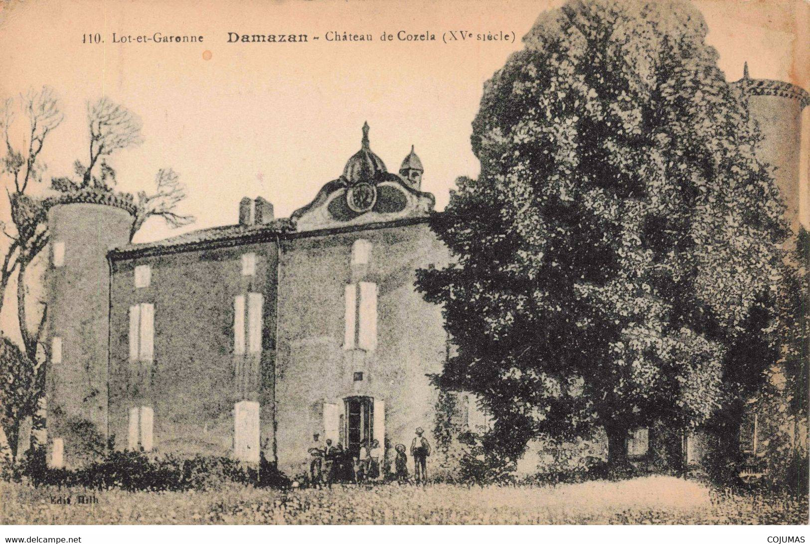47 - DAMAZAN - S03204 - Château De Cozela - XVe Siècle - En L'état - L1 - Damazan