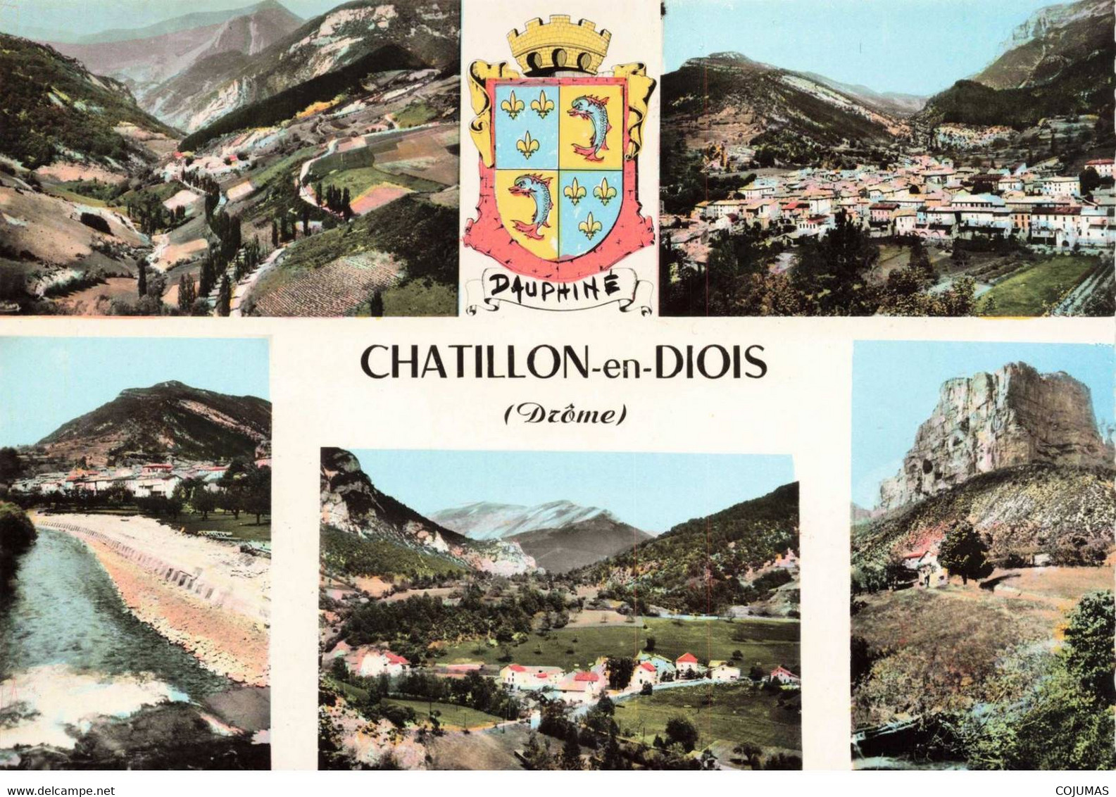 26 - CHATILLON EN DIOIS - S03276 - Divers Aspects De La Ville - CPSM 15x10 Cm - L1 - Châtillon-en-Diois