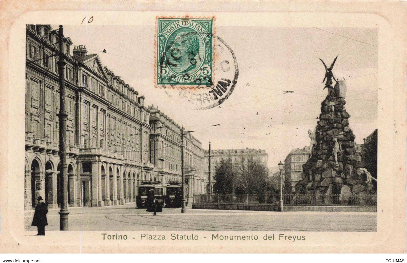 ITALIE - S01459 - Torino - Piazza Statuto - Monumento Del Freyus - Tramway - L1 - Multi-vues, Vues Panoramiques