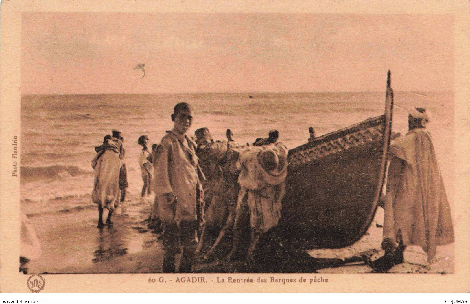 MAROC - S01934 - Agadir - La Rentrée Des Barques De Pêche - L1 - Agadir