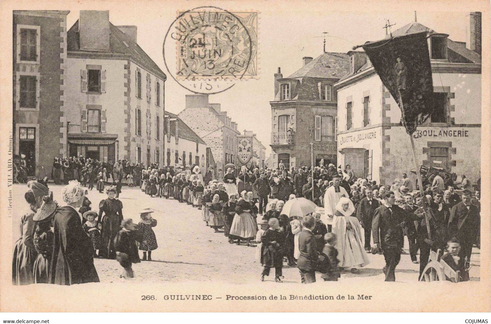 29 - GUILVINEC - S02635 - Procession De La Bénédiction De La Mer - Boulangerie - L1 - Guilvinec