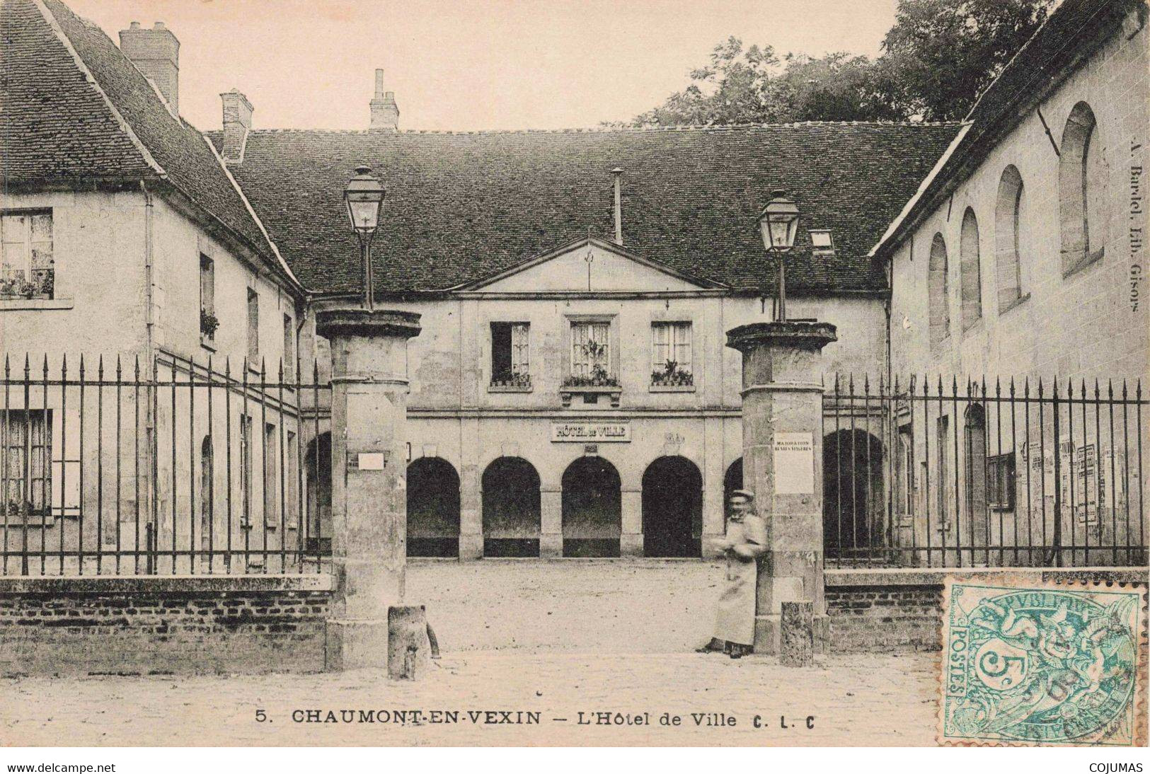 60 - CHAUMONT EN VEXIN - S03588 - L'Hôtel De Ville - L1 - Chaumont En Vexin