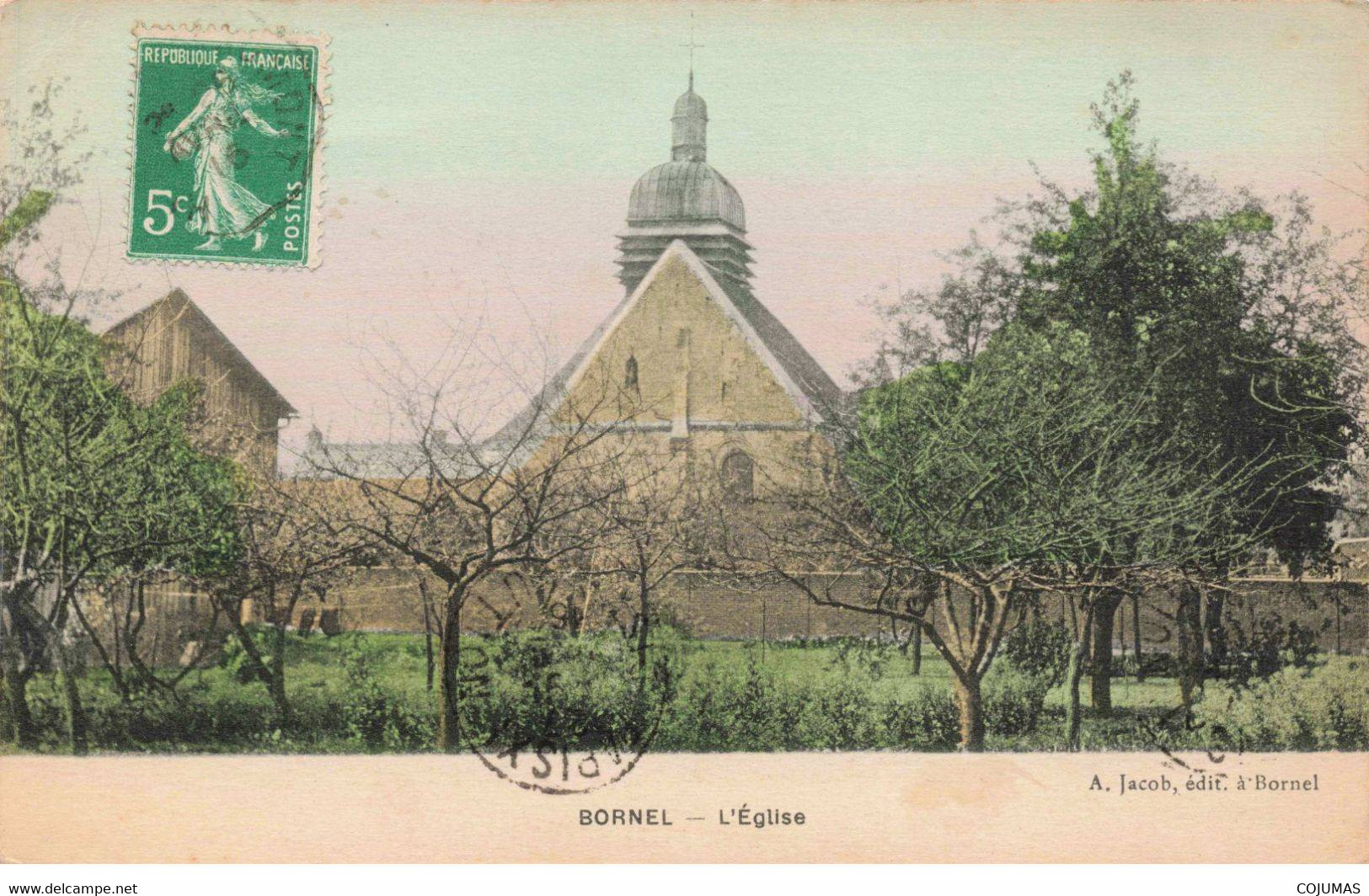 60 - BORNEL - S03601 - L'Eglise - L1 - Boran-sur-Oise