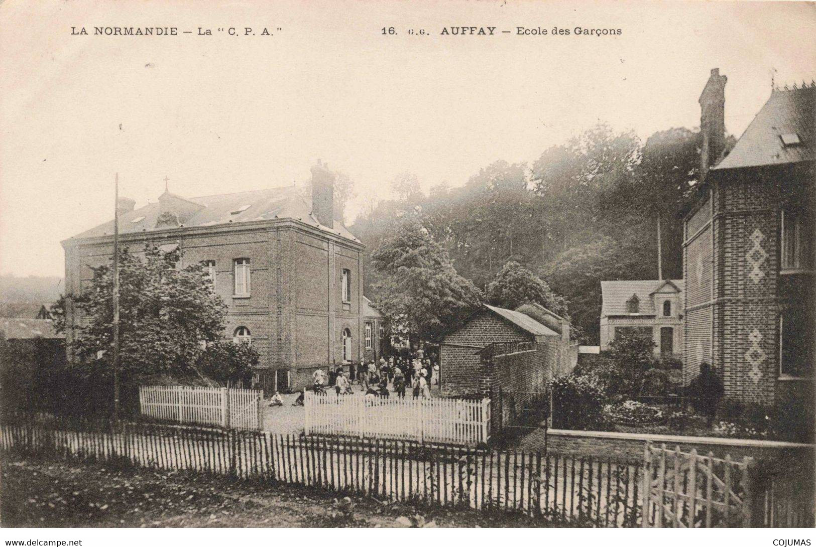 76 - AUFFAY - S04036 - Ecole Des Garçons - L1 - Auffay