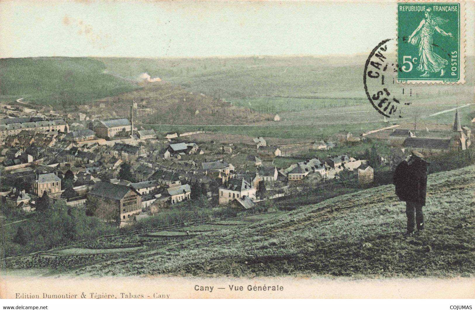 76 - CANY - S04037 - Vue Générale - L1 - Cany Barville