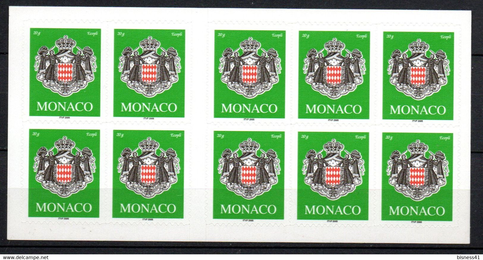 Monaco 2005 Carnet Adhésif C2502 Embleme Monégasque Neuf XX MNH - Carnets