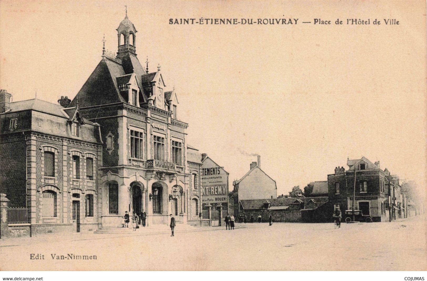 76 - SAINT ETIENNE DU ROUVRAY - S04003 - Place De L'Hôtel De Ville - L1 - Saint Etienne Du Rouvray