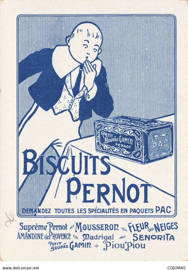 CHROMOS - S01940 - Biscuits Pernot - Indigènes - Tribu - Boite - Héros -  Tente - Case - Environ 12x9 Cm - L1 - Pernot