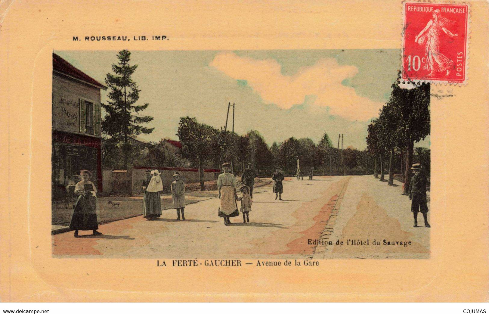 77 - LA FERTE GAUCHER - S04138 - Avenue De La Gare - L1 - La Ferte Gaucher