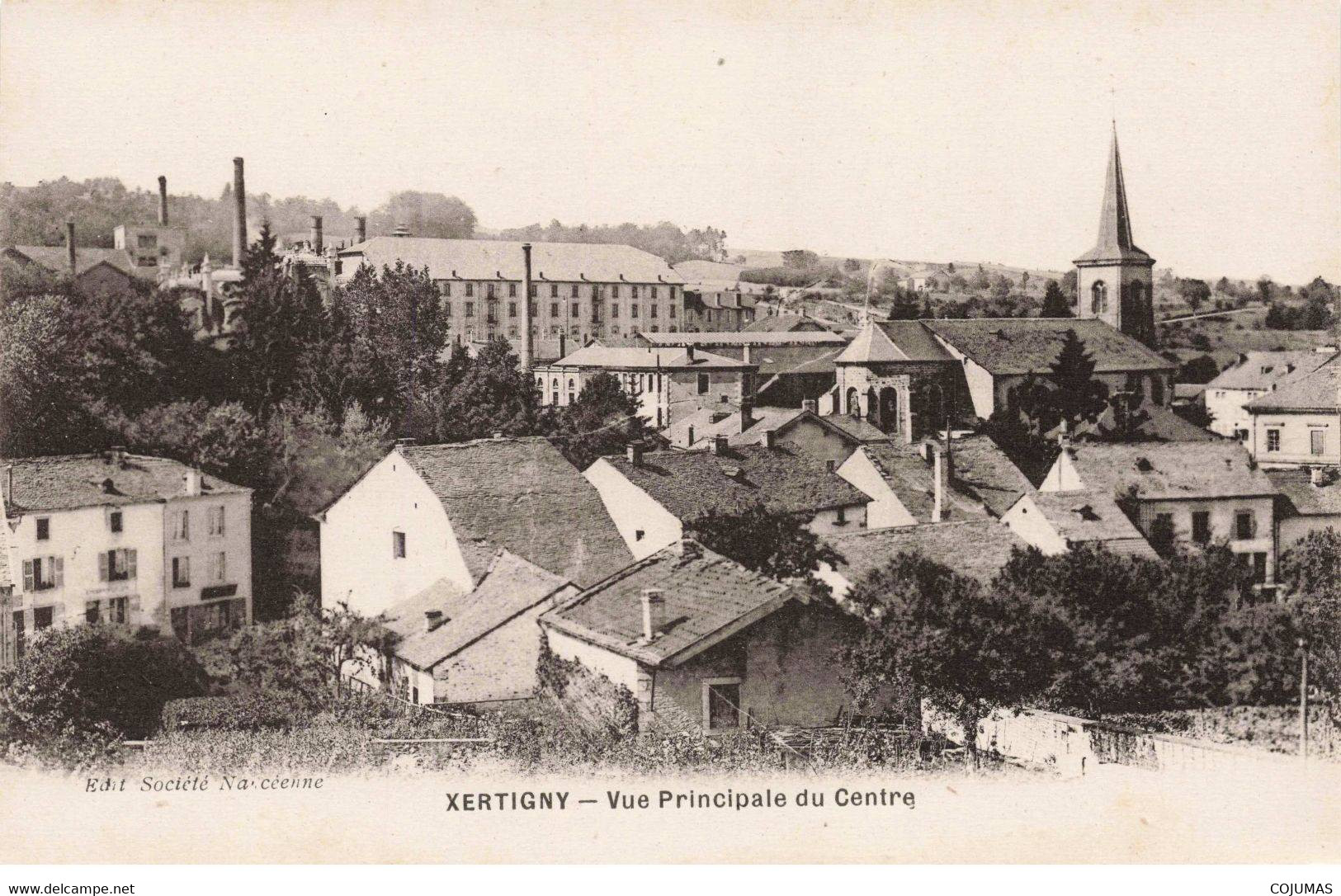 88 - XERTIGNY - S02210 - Vue Principale Du Centre - L1 - Xertigny
