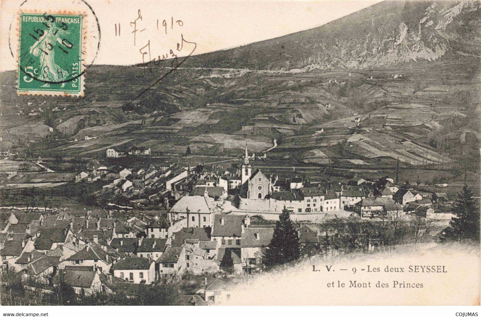 01 - SEYSSEL - S00538 - Les Deux Seyssel Et Le Mont Des Princes - L1 - Seyssel