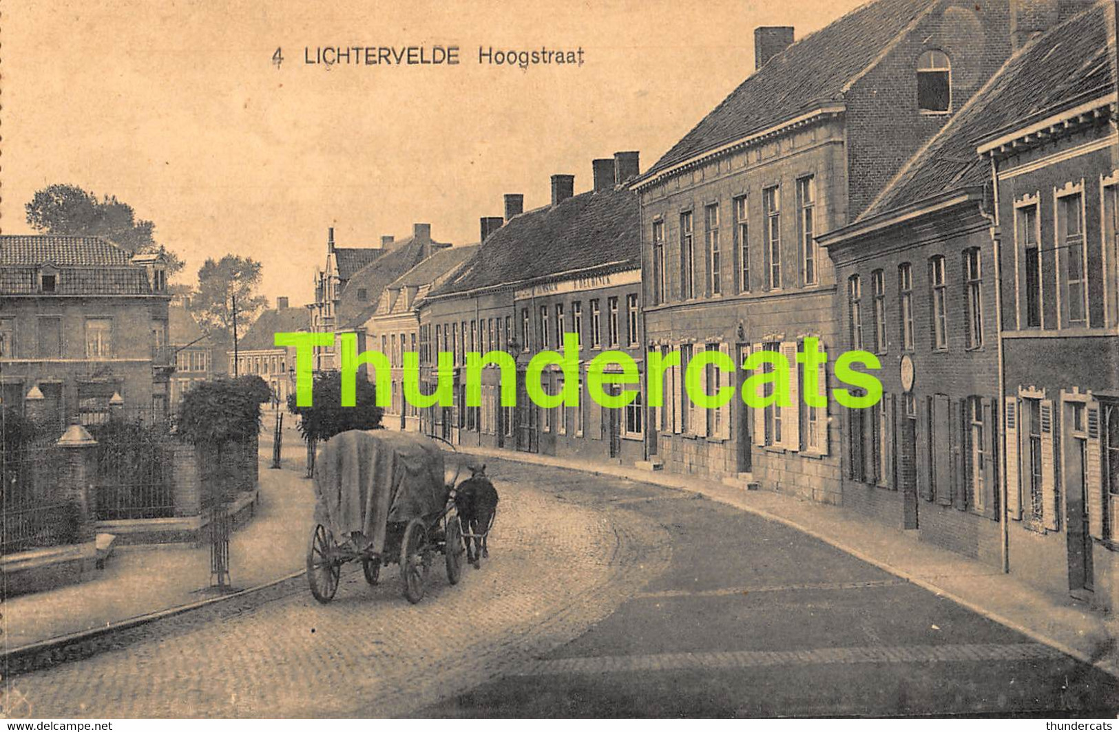 CPA LICHTERVELDE HOOGSTRAAT - Lichtervelde