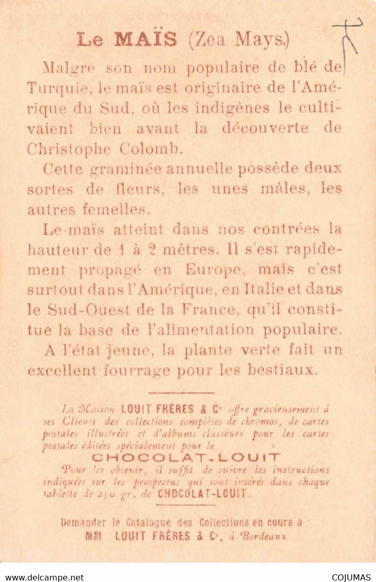 CHROMOS - S00923 - Chocolat Louis - Battage Du Maïs Dans Le Sud-Ouest De La France - Anes - 10,5x7cm Env - L1 - Louit