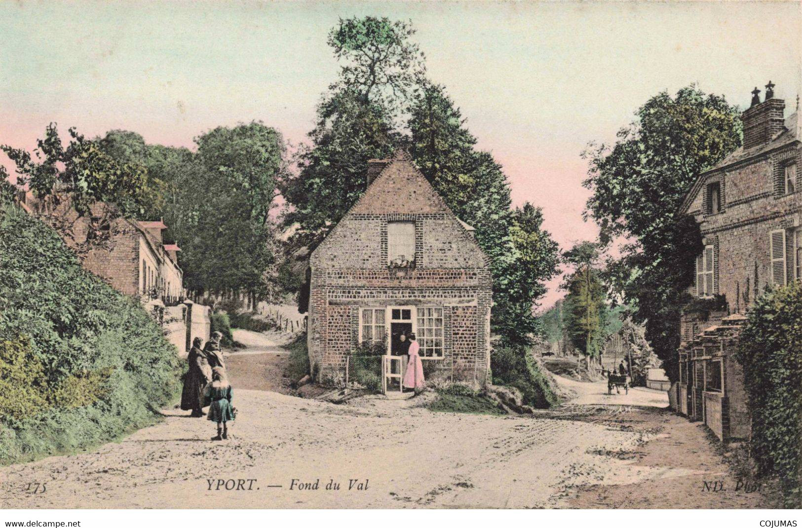 76 - YPORT - S00393 - Fond Du Val - Charrette - Attelage - L1 - Yport