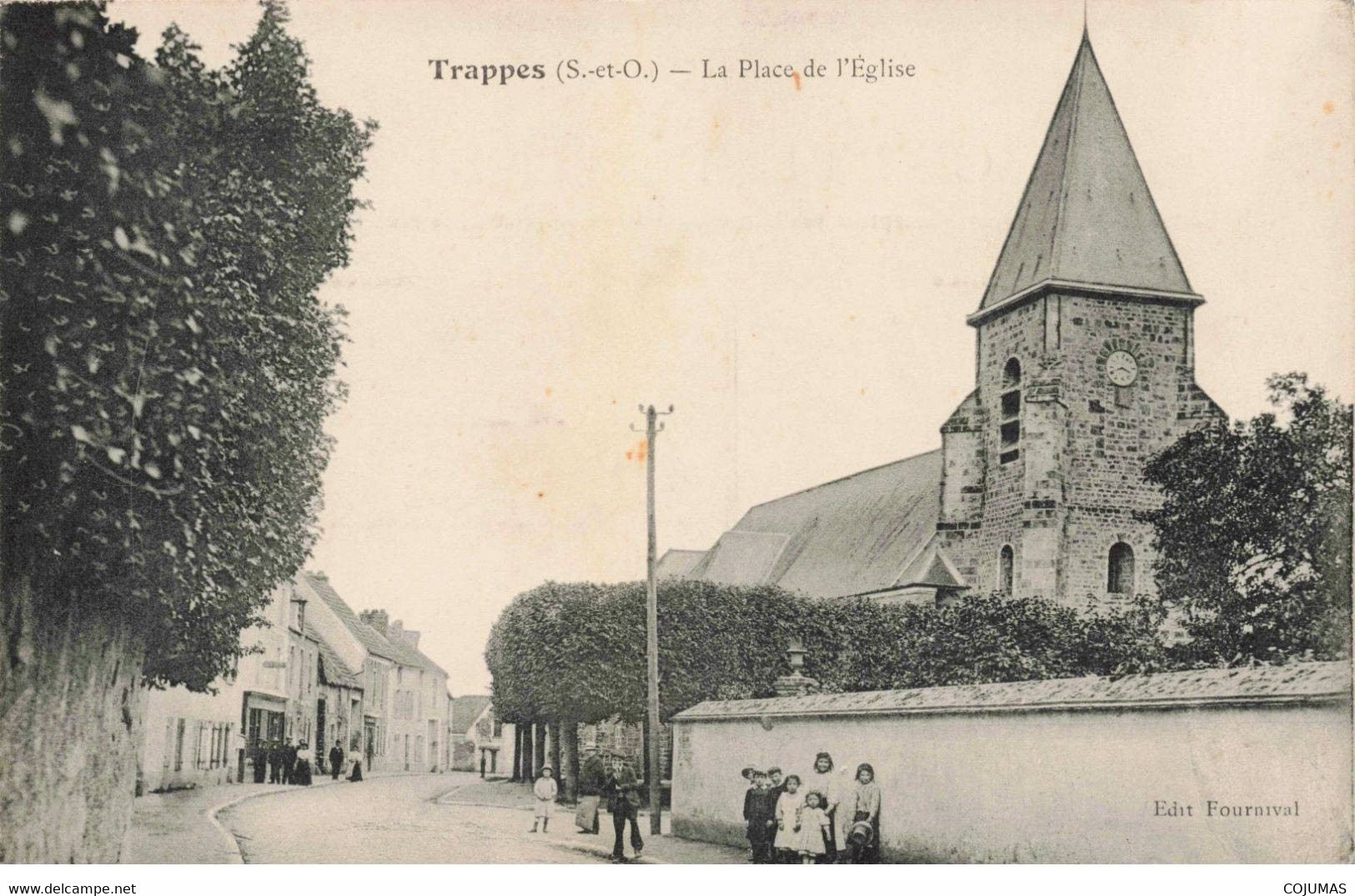 78 - TRAPPES - S00413 - La Place De L'Eglise - L1 - Trappes