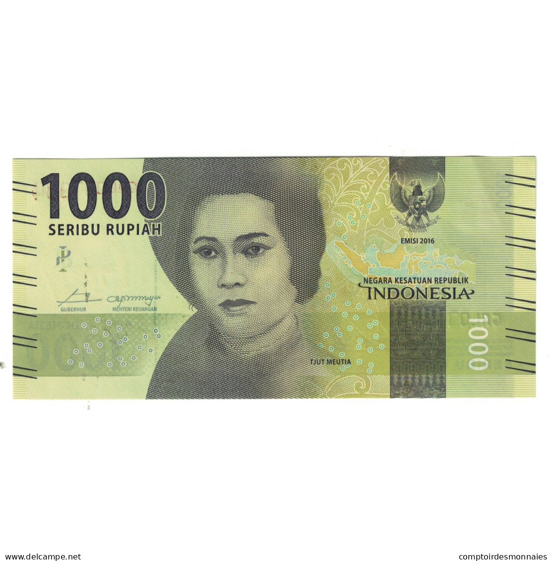 Billet, Indonésie, 1000 Rupiah, 2016, Undated (2017), KM:154b, NEUF - Indonésie